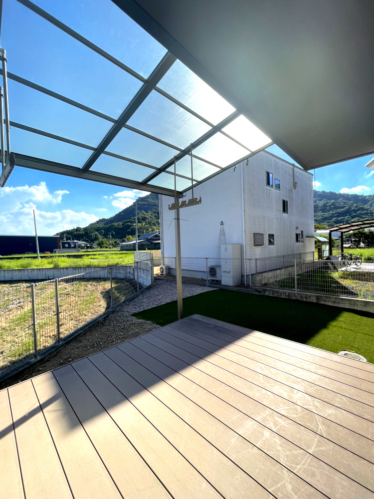 国分寺町柏原　戸建のバルコニー