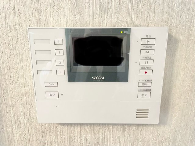 八幡市八幡隅田口　中古一戸建ての防犯設備