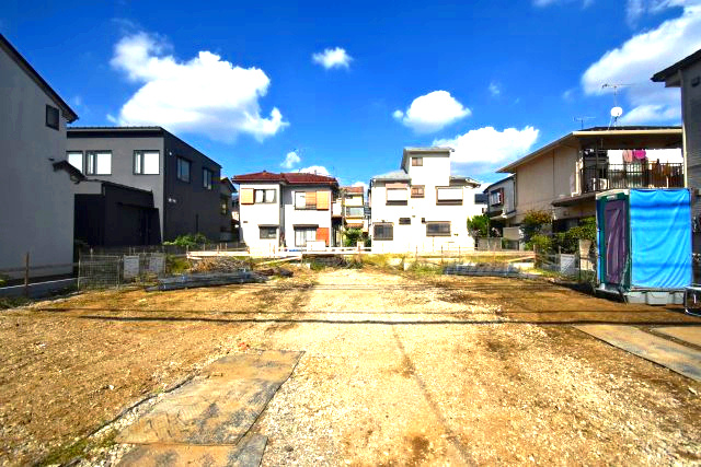 上荻3丁目・売地の外観