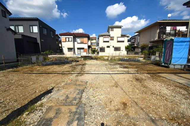 上荻3丁目・売地の外観