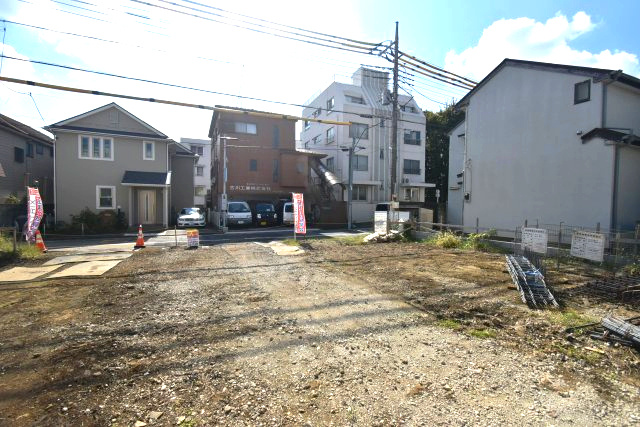 上荻3丁目・売地の外観