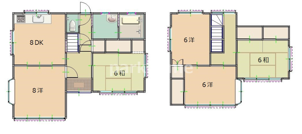 【間取り】の画像
