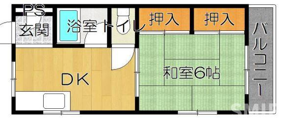 【間取り】 | ハイツ小池