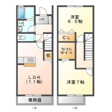コージーコート大福の間取り