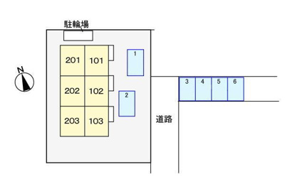 【駐車場】 | ロマニー高柳1