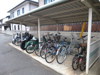 【その他共用部分】 | サンテラス京Ｂ | 自転車置き場