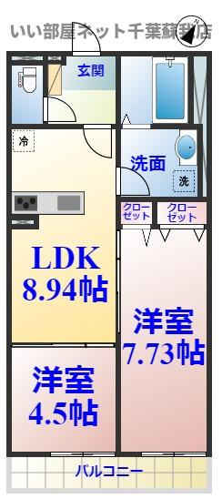 ＩＸＯ　Ｌｉｅｒｒｅの間取り|ひと味違う？不動産屋のイメージを変えたい！『いい部屋ネット千葉蘇我店』へ是非お越しください♪