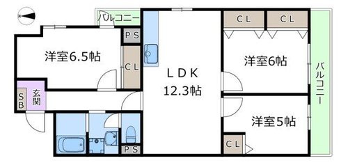 【間取り】 | キャピタル西長堀