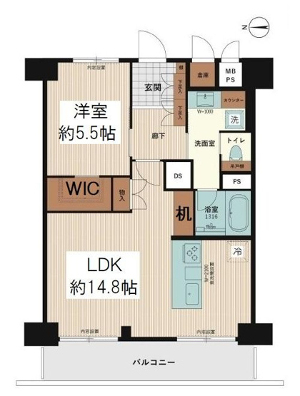 【間取り】 | 南堀江第二スカイハイツ