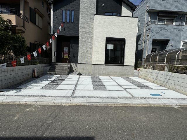 流山市前ヶ崎新築戸建（前ヶ崎7期）の駐車場|駐車スペース並列２台