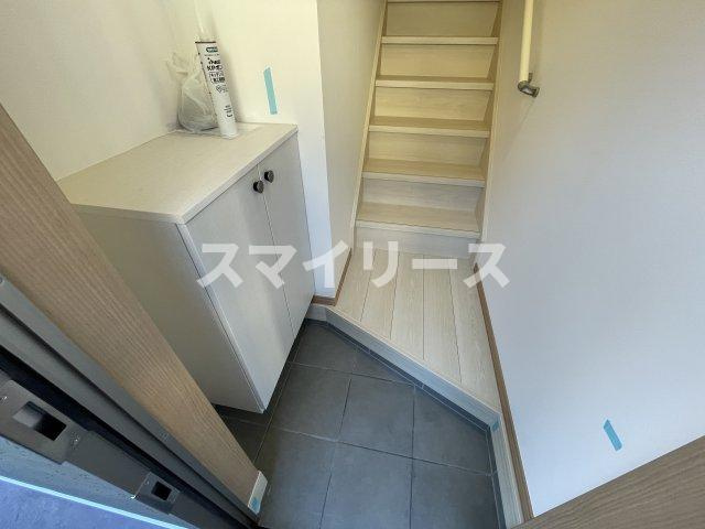 ハレレア南柏の玄関
