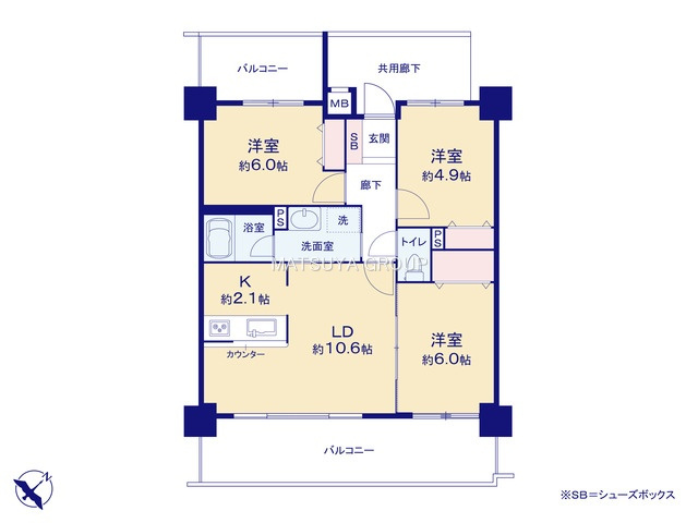 【間取り】の画像