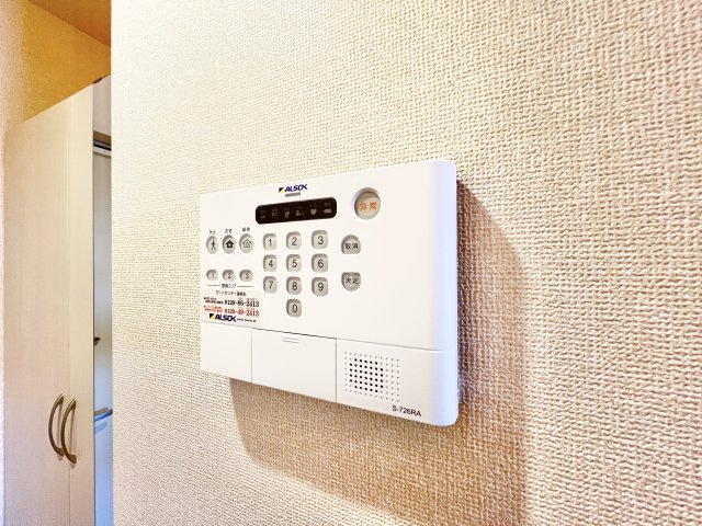 コーポスカイGのセキュリティ|※別部屋参考写真
