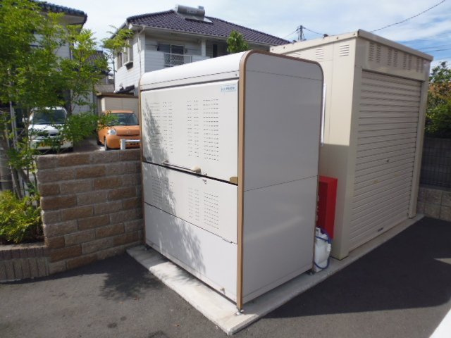倉敷市林のアパートのその他共用部分|敷地内ゴミステーション