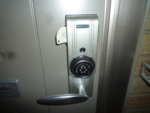 倉敷市広江２丁目のアパートのセキュリティ