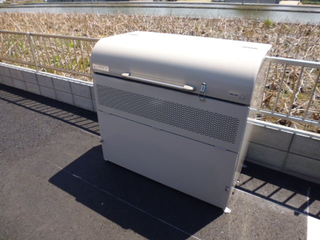 倉敷市連島町鶴新田のアパートのその他共用部分|敷地内専用ゴミステーション