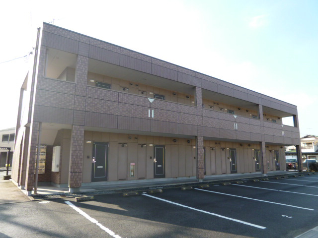 倉敷市中畝９丁目のアパートの外観