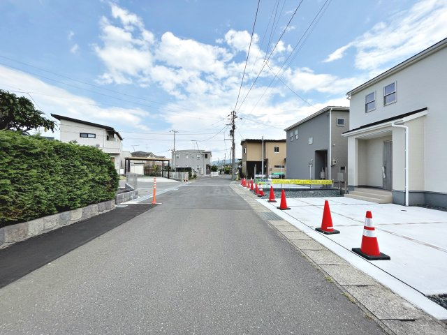 方木田前白家　吉井田小・第一中　性能評価取得の耐震住宅の外観