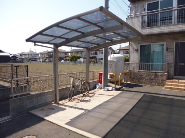 倉敷市東塚３丁目のアパートのその他共用部分|駐輪場