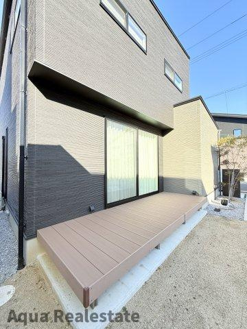 高松市香西東町の中古一戸建の庭