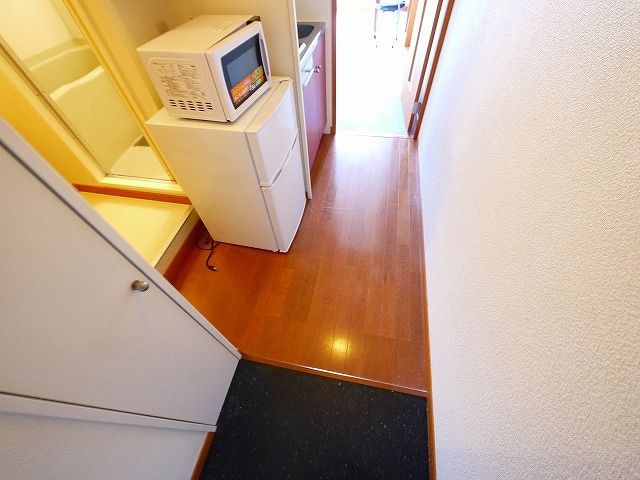 レオパレスＨｉｒｏの玄関|玄関です