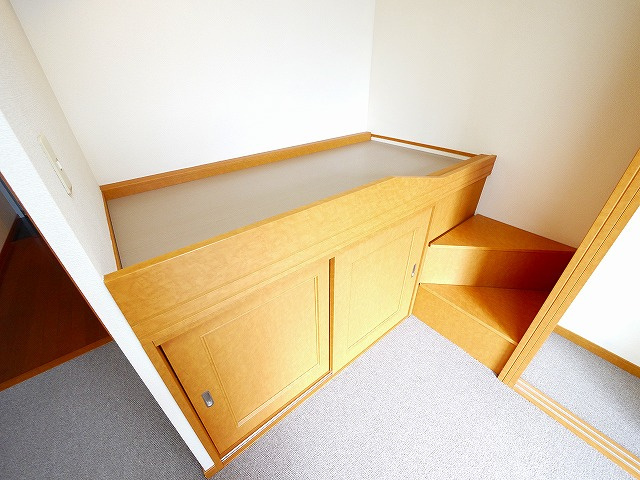 レオパレスＨｉｒｏの寝室|ベッド