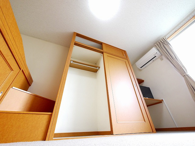レオパレスＨｉｒｏの収納|便利な収納スペースです