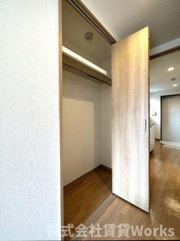 K-クレスト吉野本町の収納|大きなものも収納できそうです