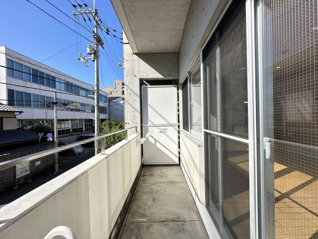 ラコント 南棟のバルコニー