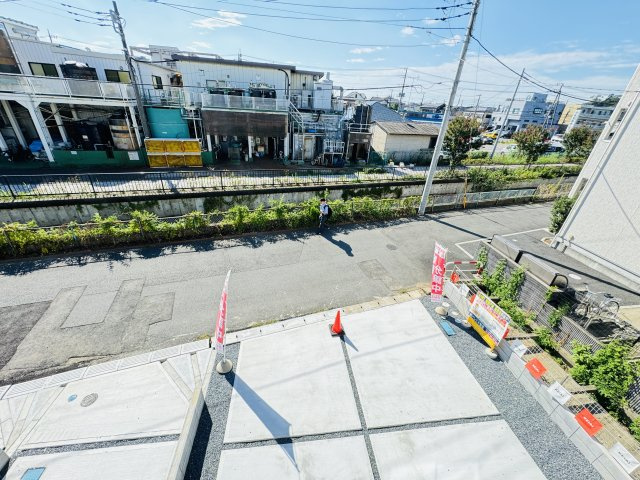 流山市流山新築戸建（流山３期）の展望|バルコニーより道路側眺望