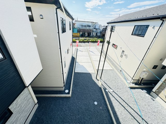 流山市流山新築戸建（流山３期）の展望|バルコニーより道路側眺望