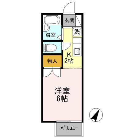 パスウェイシンコー Ⅰの間取り