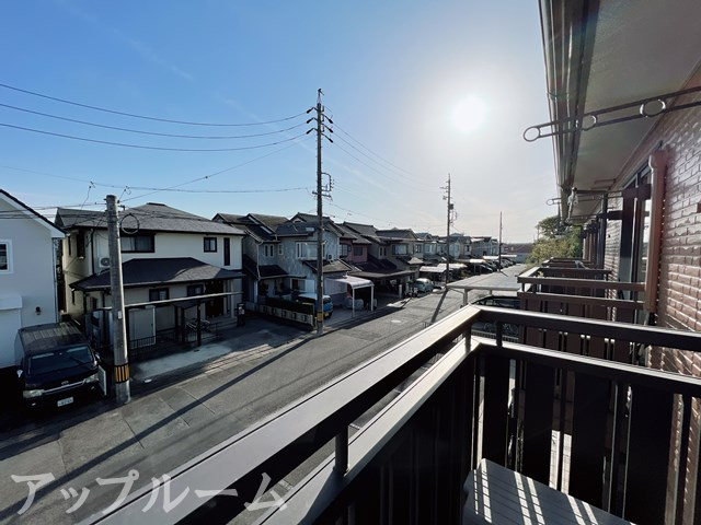 春日井市白山町５丁目のアパートの展望