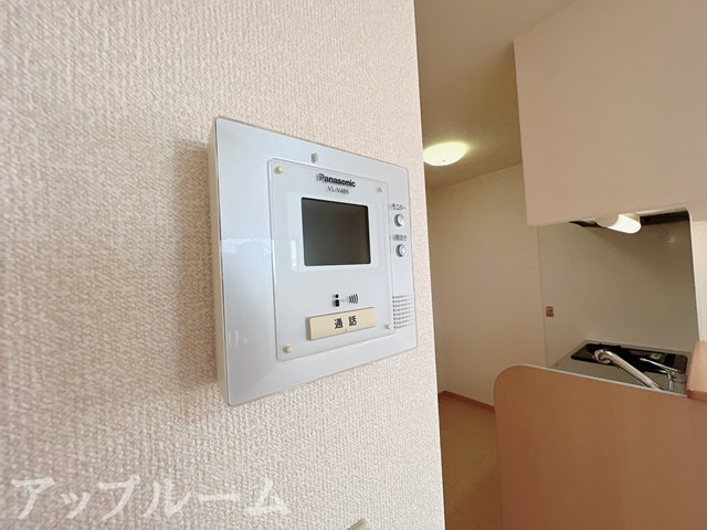 春日井市白山町５丁目のアパートのセキュリティ