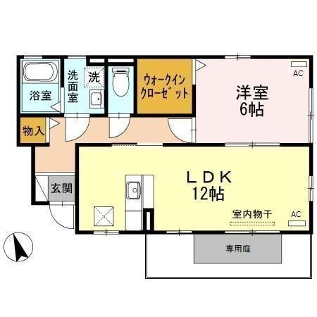 エス・ブロードⅡの間取り