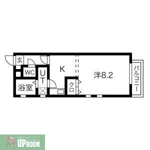 シングルの間取り