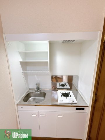 シングルのキッチン