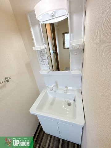 シングルの独立洗面台