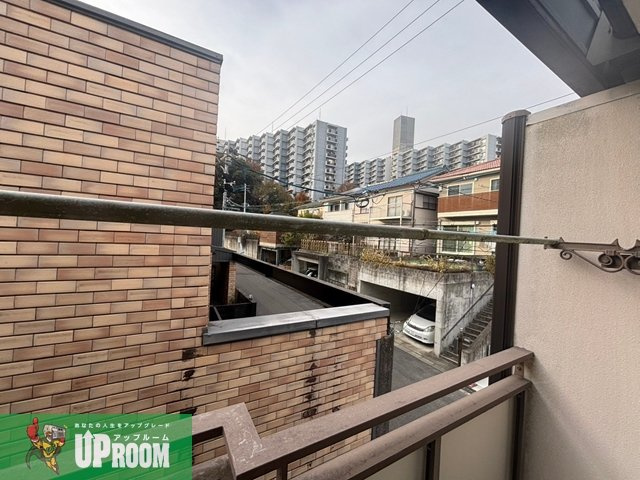 グリンヒル高座のバルコニー