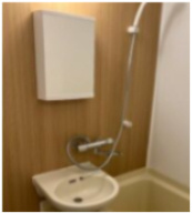 Ⅼアーバン２１の洗面所