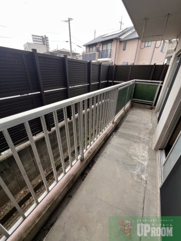斉藤コーポのバルコニー