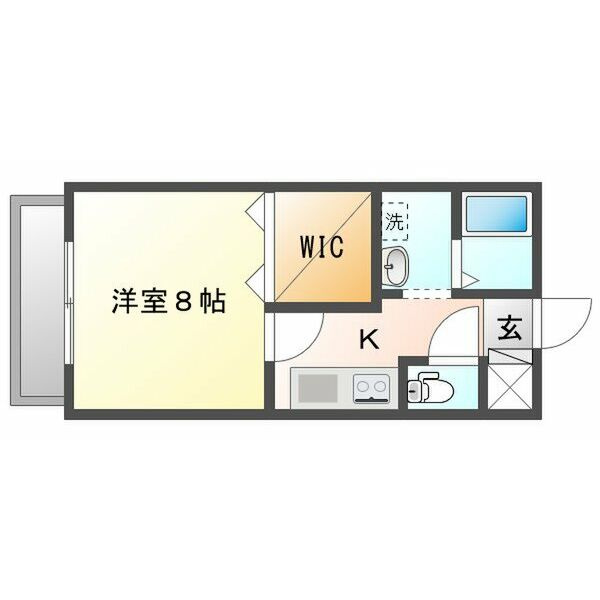 サン・friends Kの間取り