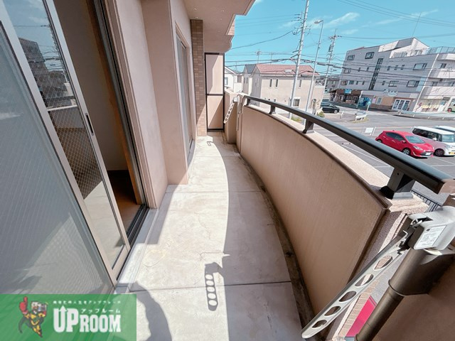 クレールナデシコのバルコニー