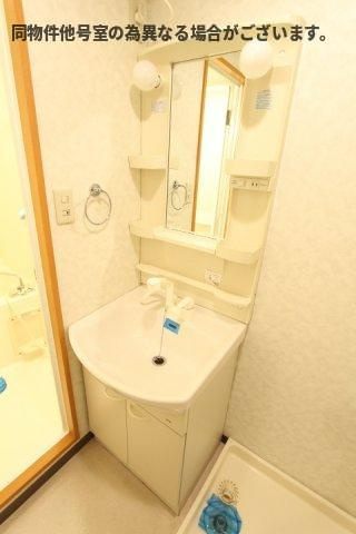 フィオーレ関田の洗面所|コンパクトで使いやすい洗面所