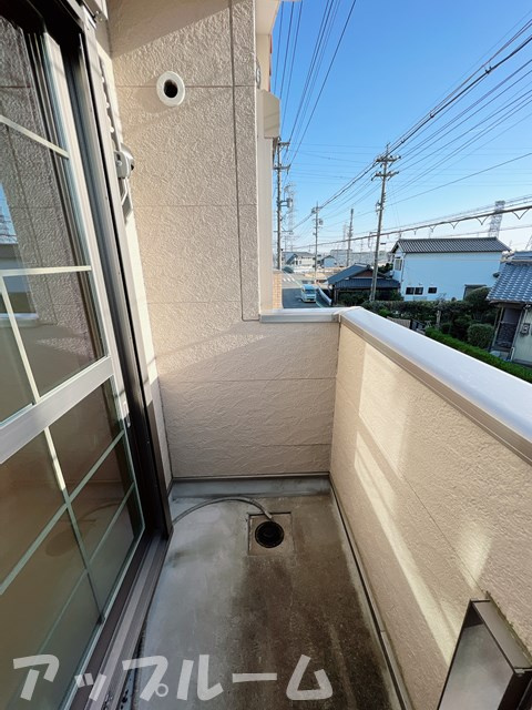 Veritajuのバルコニー