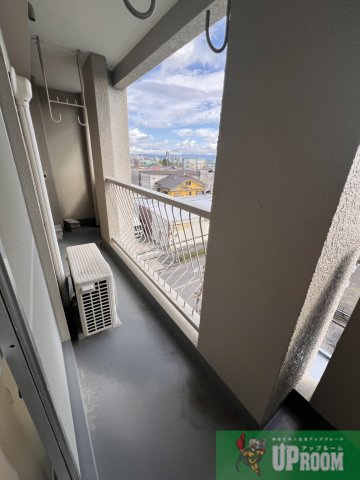 太田ハイムのバルコニー