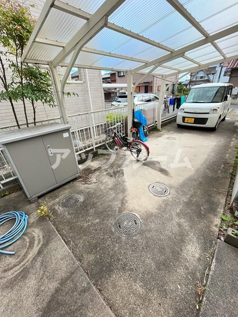 大野コーポの駐車場