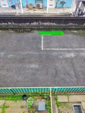 春日井市大留町５丁目のアパートの周辺