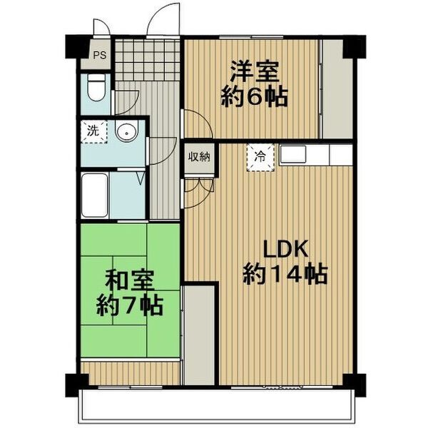 グランドール須崎の間取り