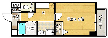 【間取り】 | ドエル南船場